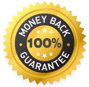 100 % Money Back Guarantee